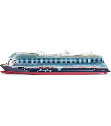 Siku 1750 Car Ferry 1:50 Metal/Plastic Includes 2 Toy Cars Yellow